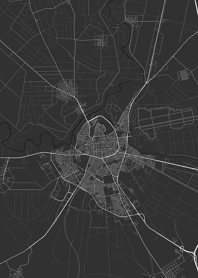Larissa Greece Map