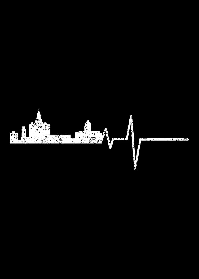Skyline Heartbeat Herzschl
