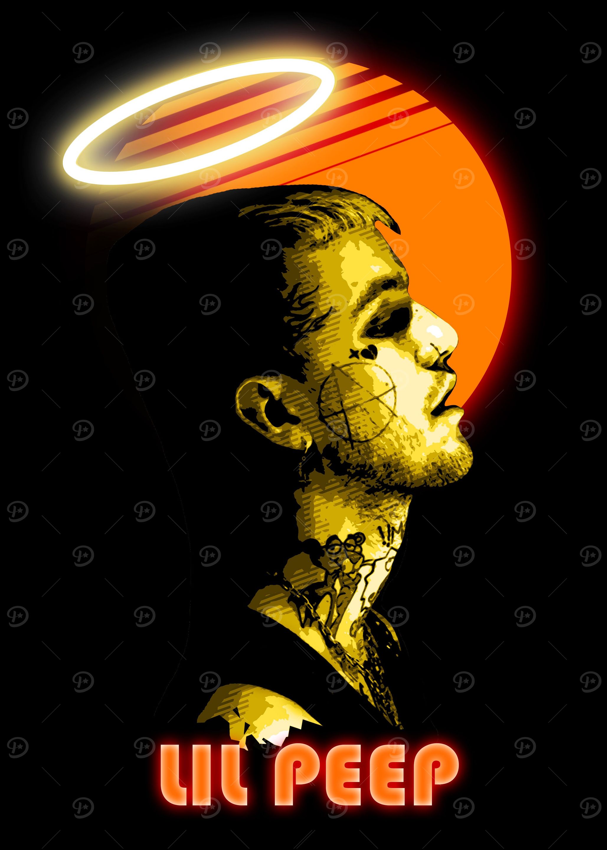 Lil Peep Golden Style 2