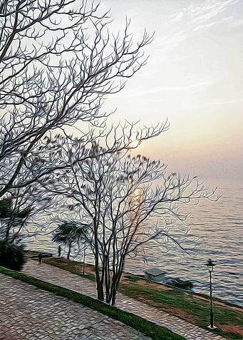 Rovinji at sunset