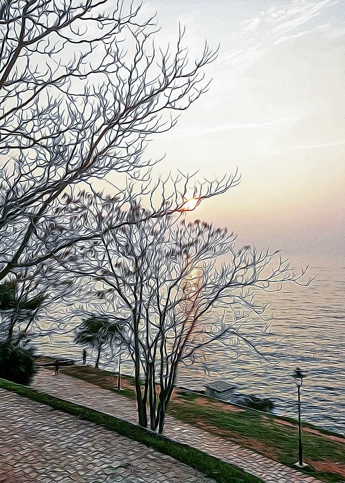 Rovinji at sunset