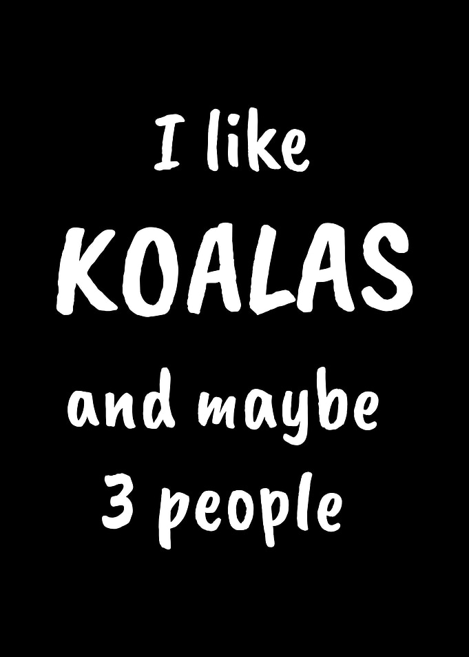 Koalas And Maybe 3 People