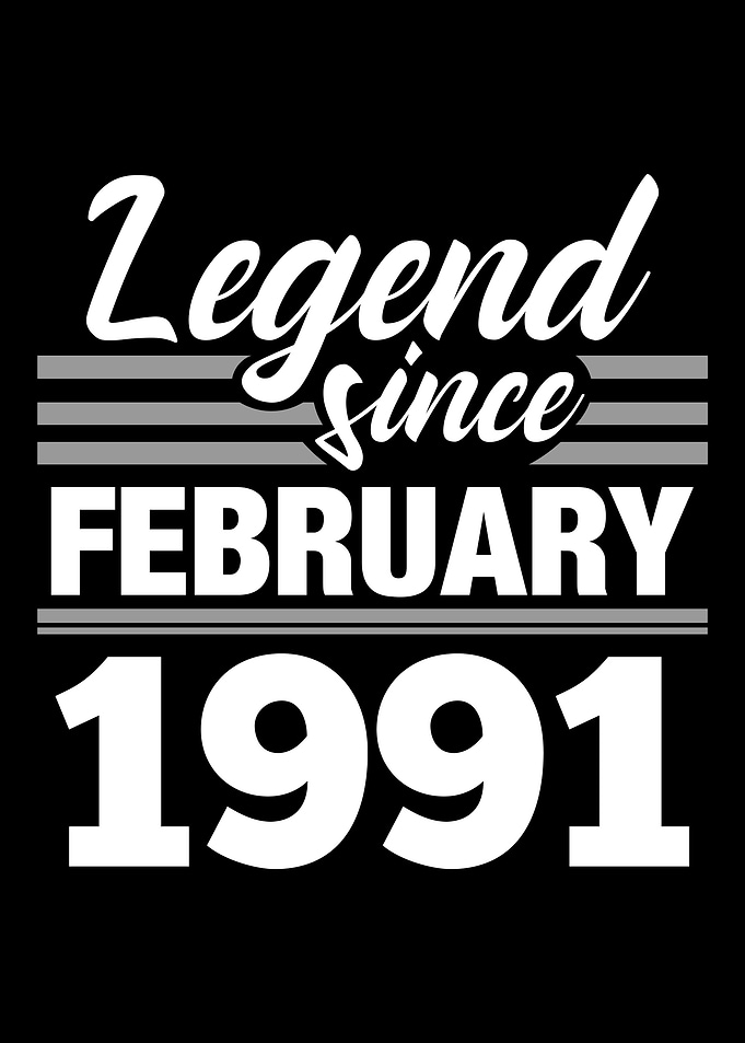 Legend Since February 1991