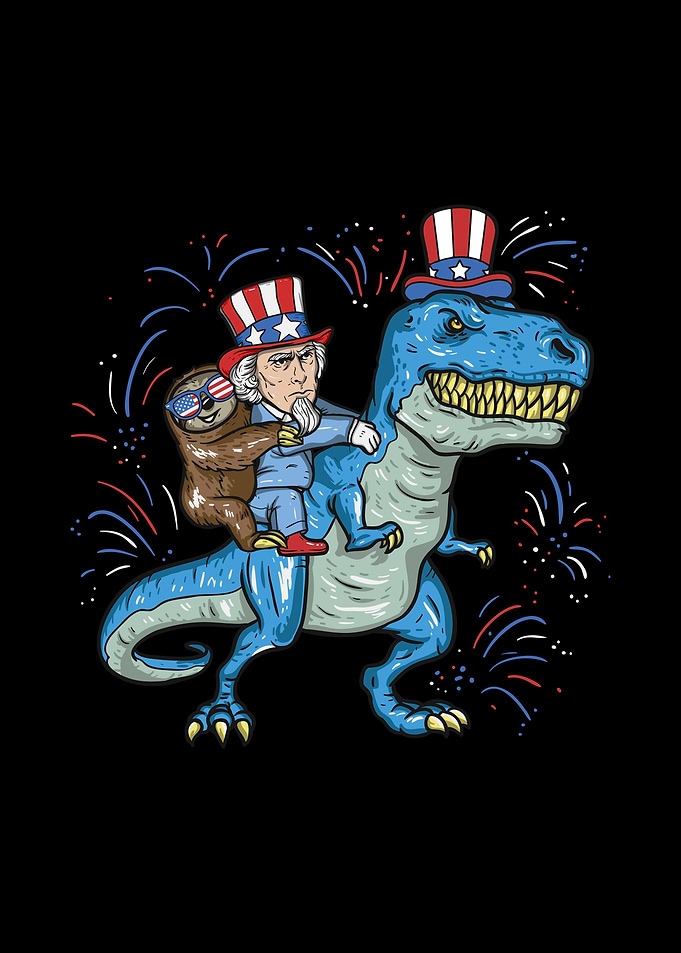 Uncle Same Sloth Trex