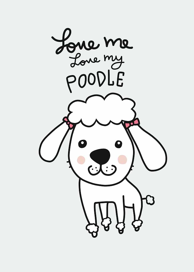 Love me love my poodle