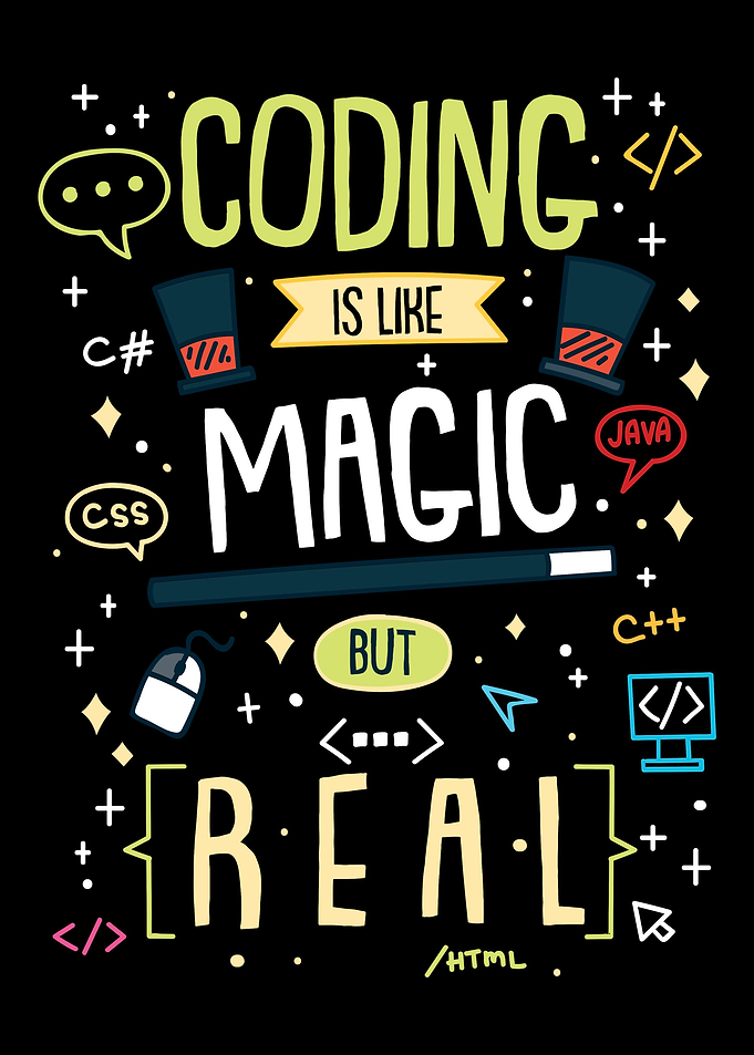 Coding Is Like Magic But R