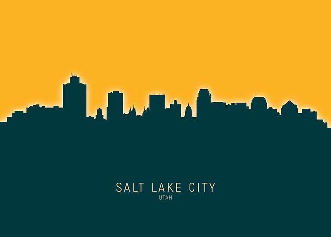 Salt Lake City Skyline