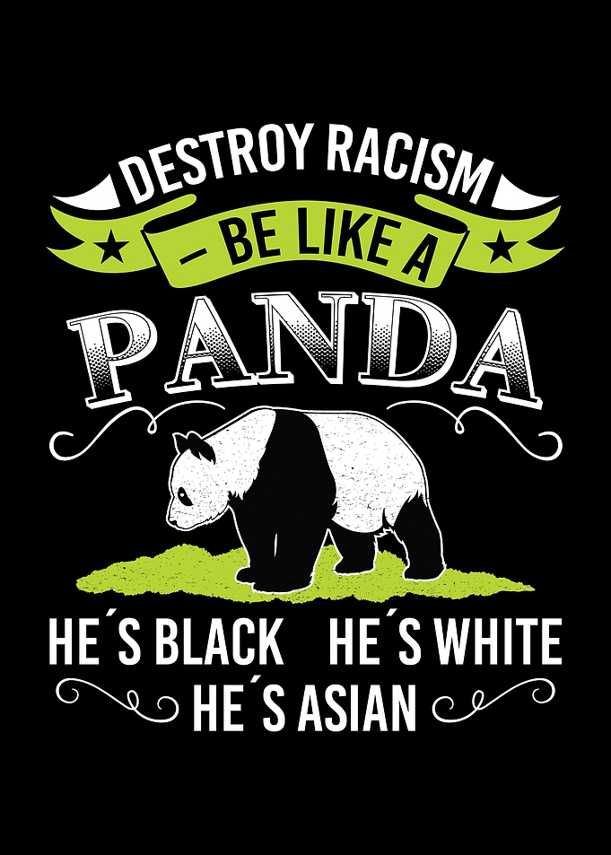 Anti Rassismus Panda