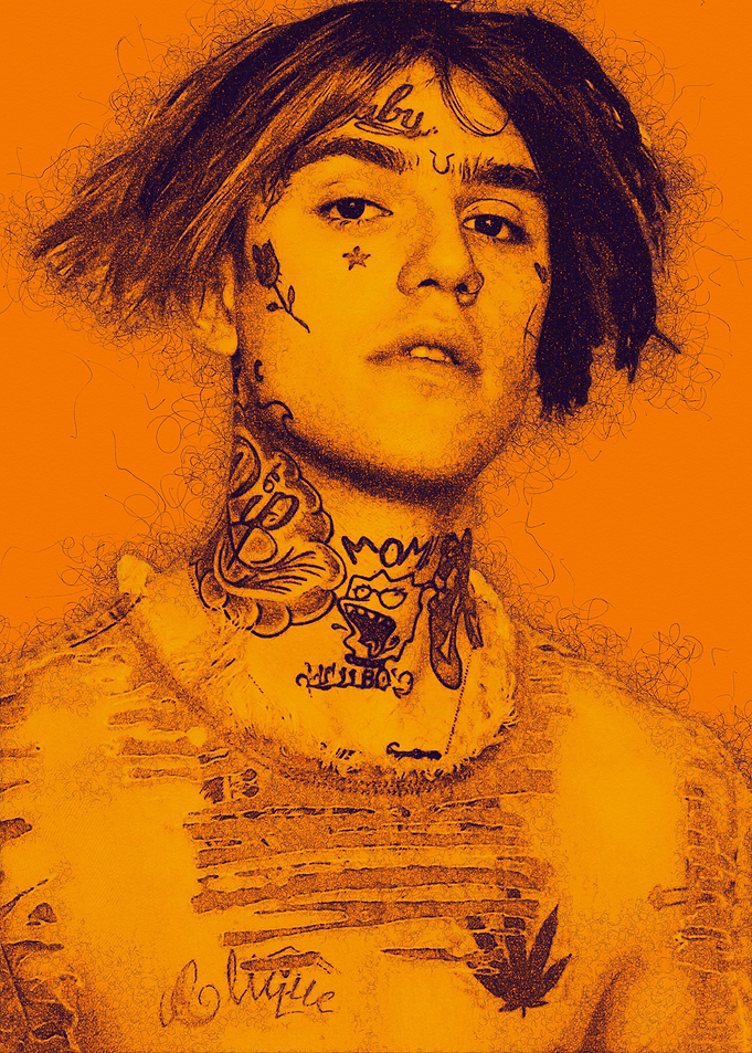 Lil Peep scribble