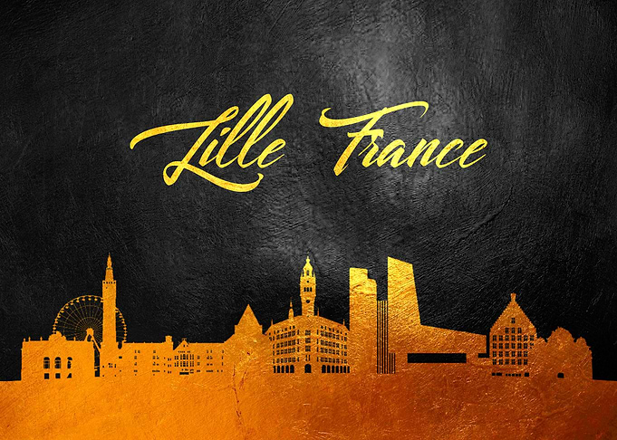 Lille France Skyline