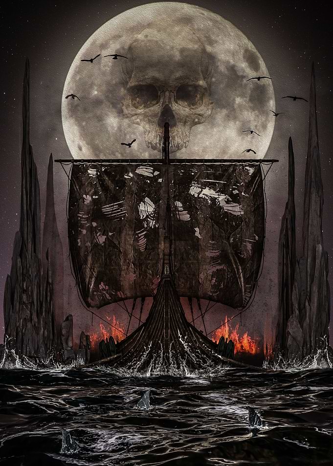 Viking Ship Naglfar Norse