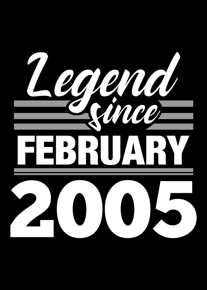 Legend Since February 2005