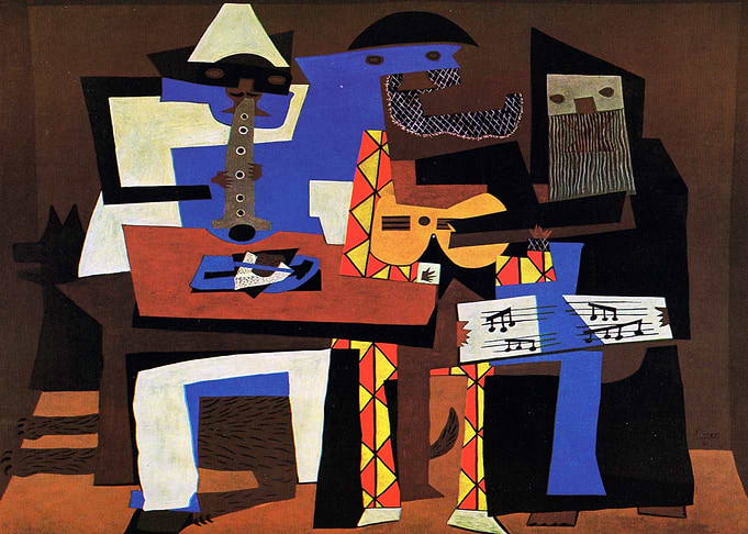 Picasso Three Musicians