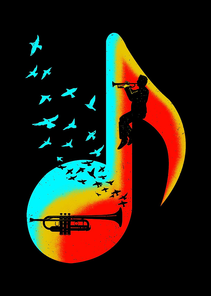 Music Trumpet Player