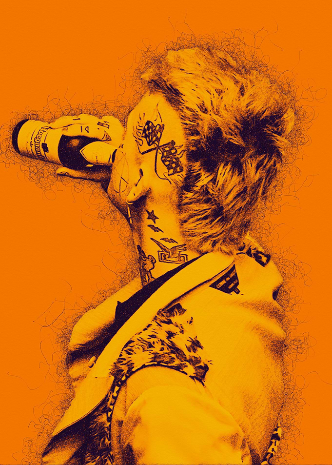 Lil Peep scribble