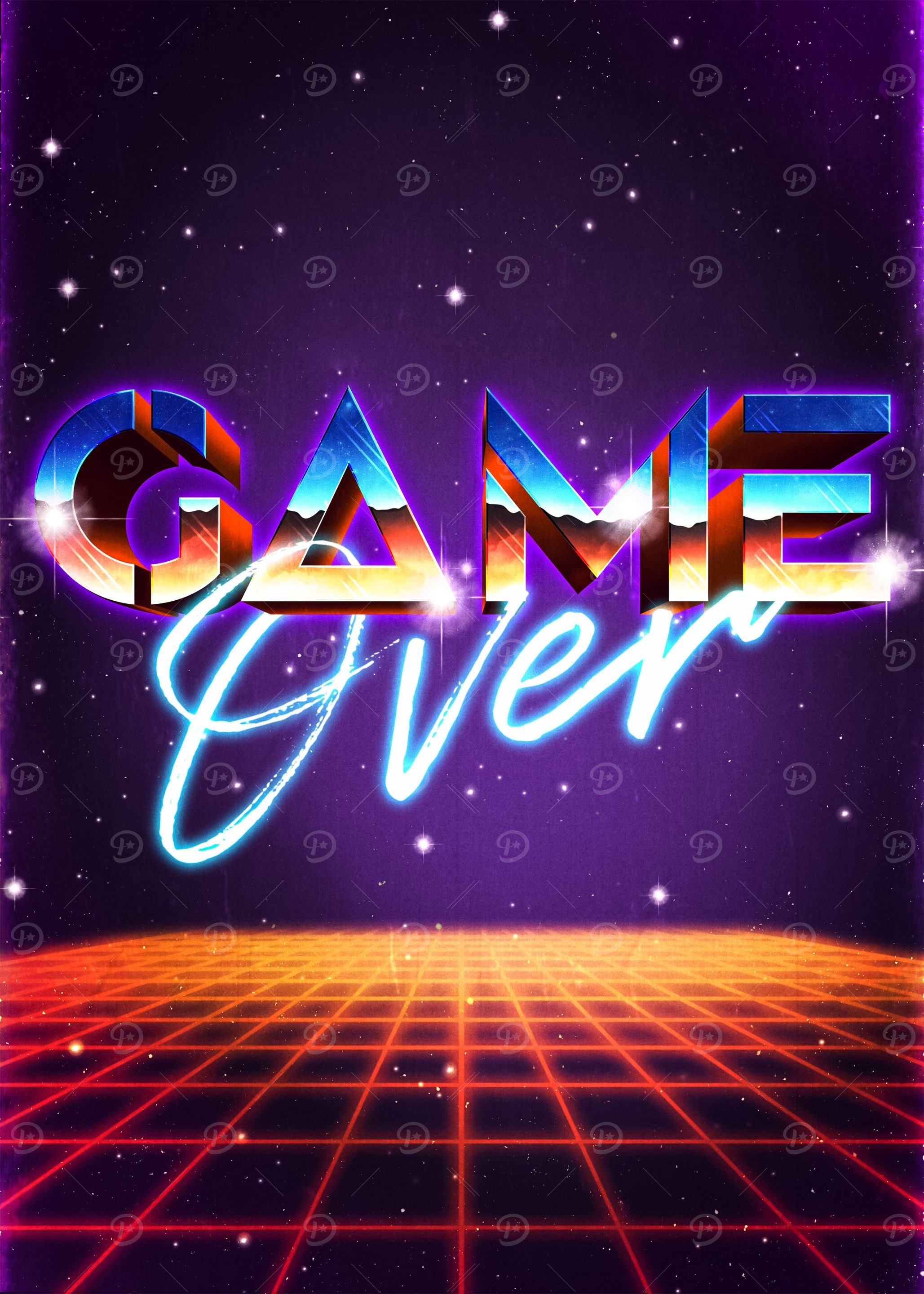 Game Over Portrait