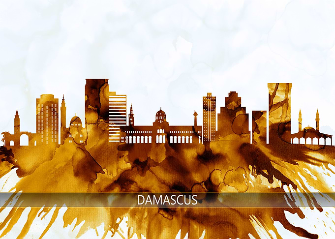 Damascus Syria Skyline