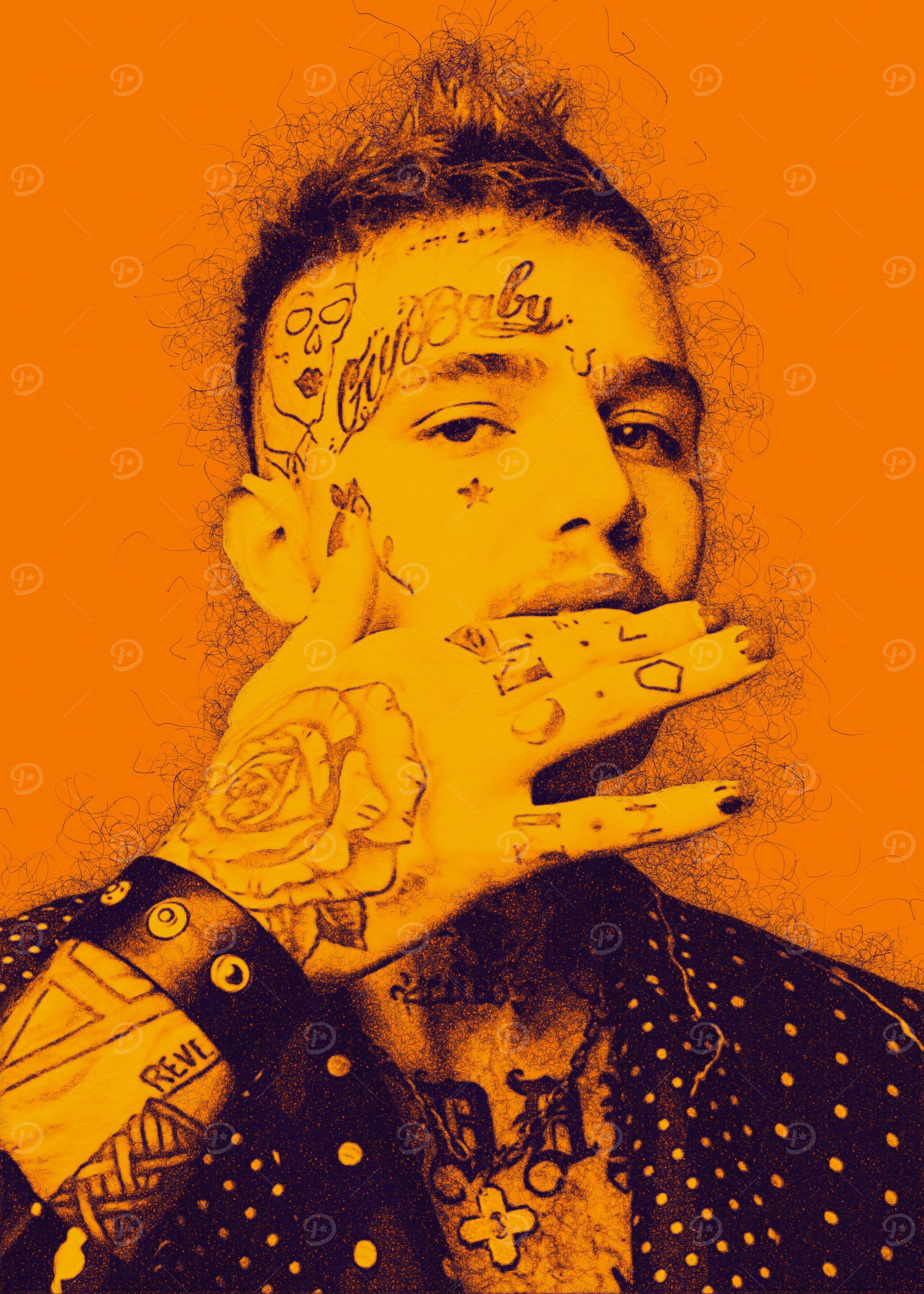 Lil Peep scribble