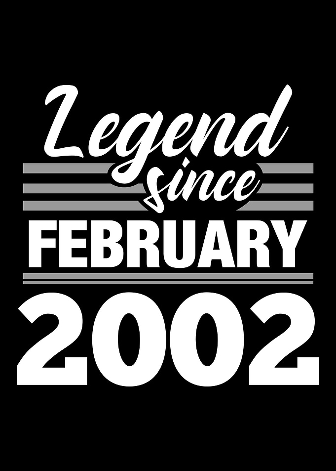 Legend Since February 2002