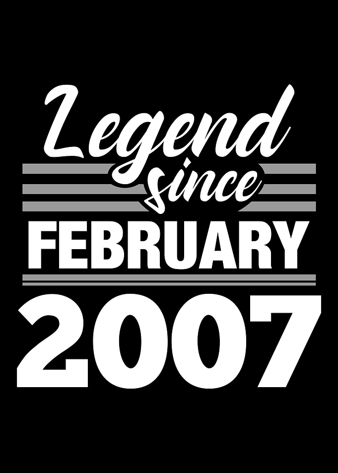Legend Since February 2007