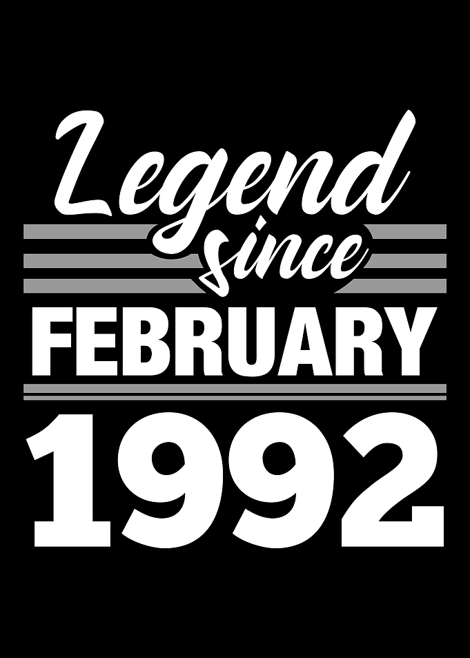 Legend Since February 1992