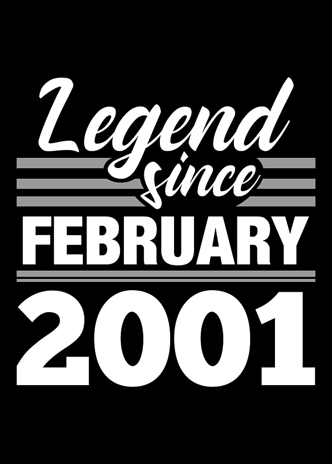 Legend Since February 2001