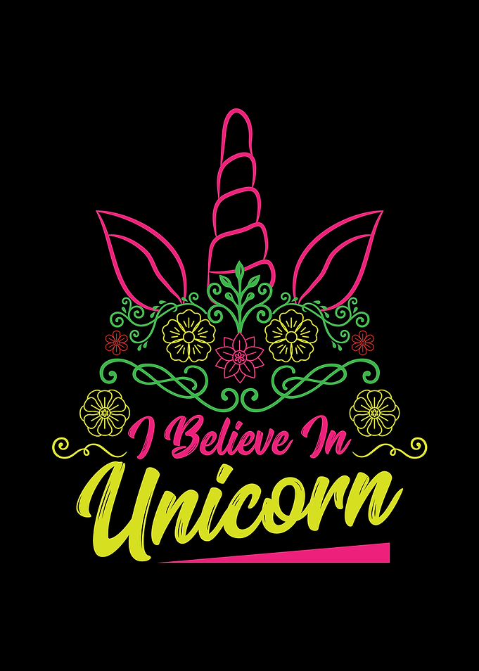 Unicorn Rainbow Horse