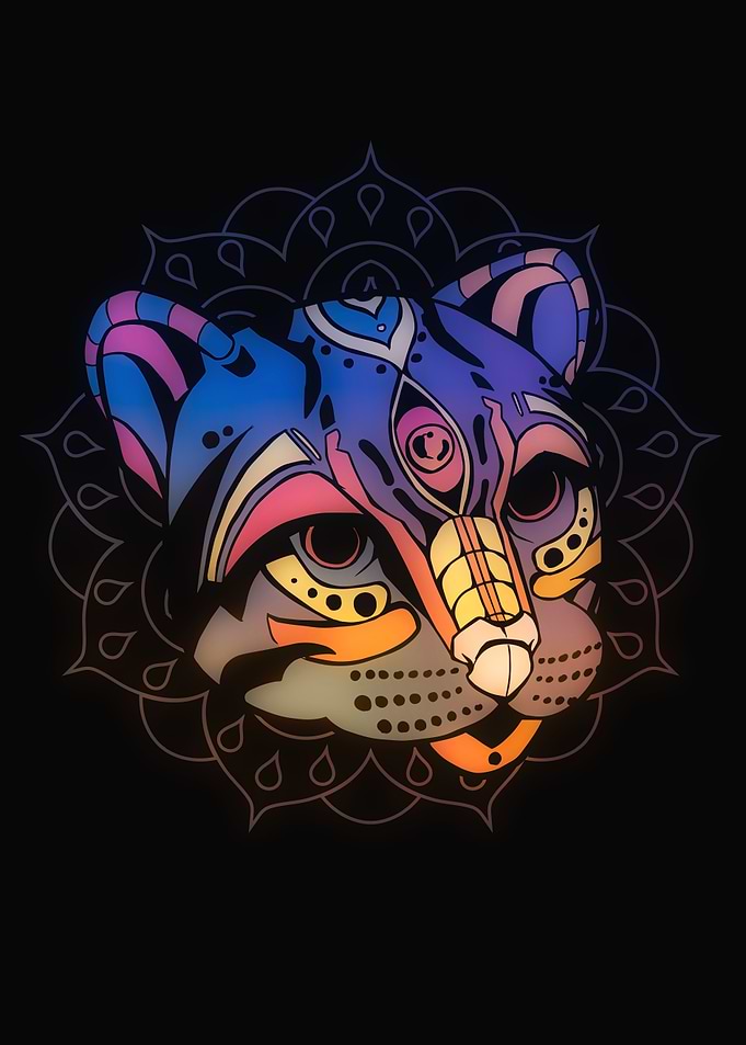 Huichol Ocelot Design
