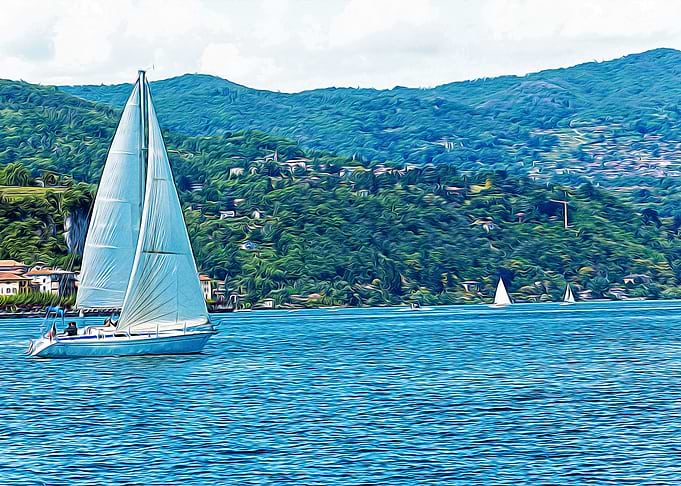 Lake Maggiore near Arona
