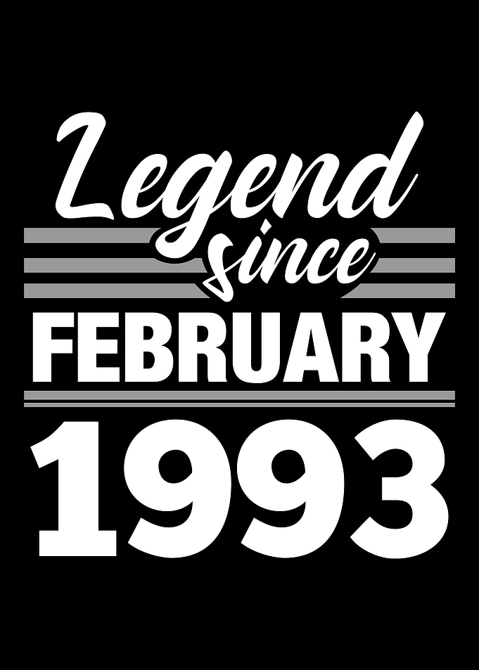 Legend Since February 1993