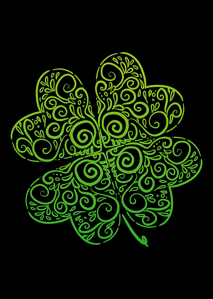 Clover Design Irish Man Gi