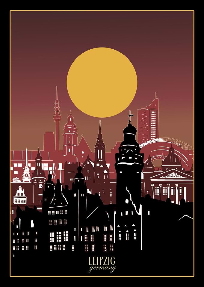 leipzig city minimal 3