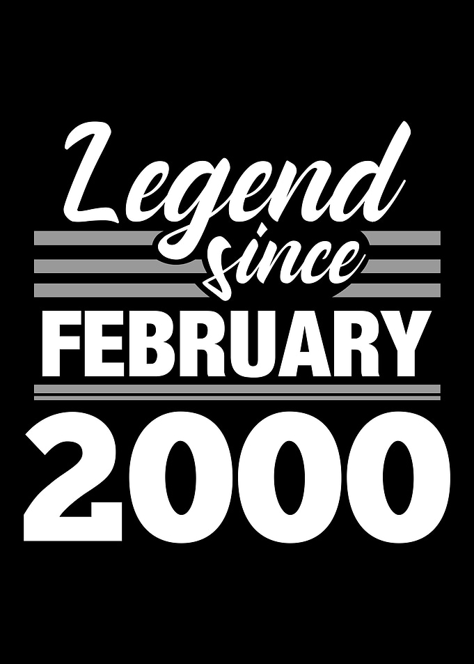 Legend Since February 2000