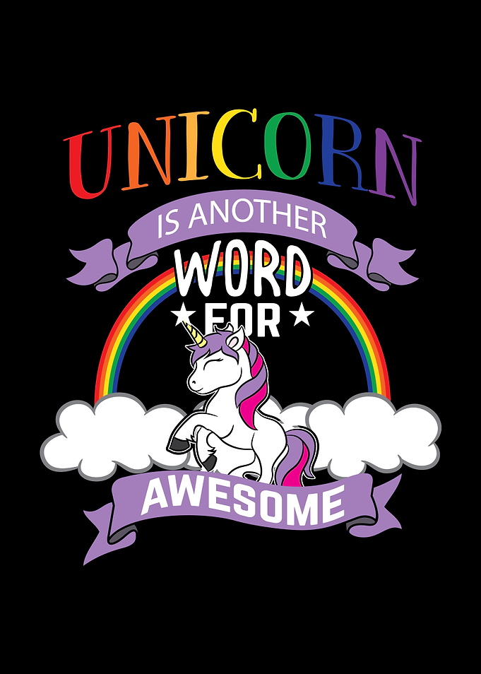 Unicorn Rainbow Horse