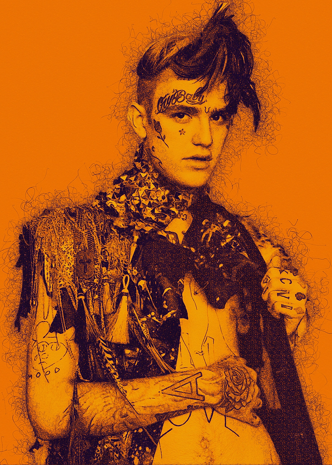Lil Peep scribble