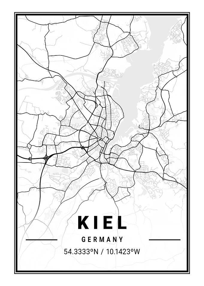 Kiel Light City Map