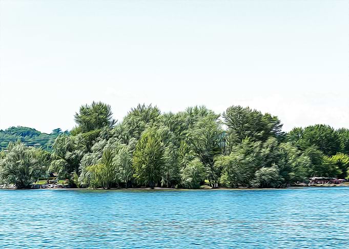 Lake Maggiore near Arona