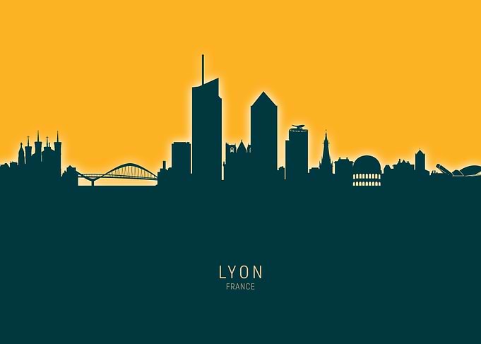 Lyon Skyline France