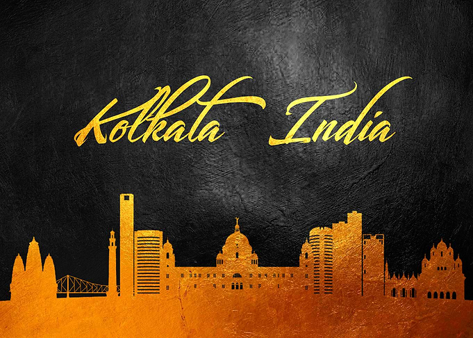 Kolkata India Skyline