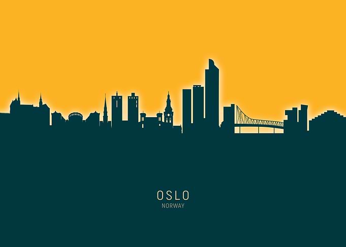 Oslo Skyline Norway