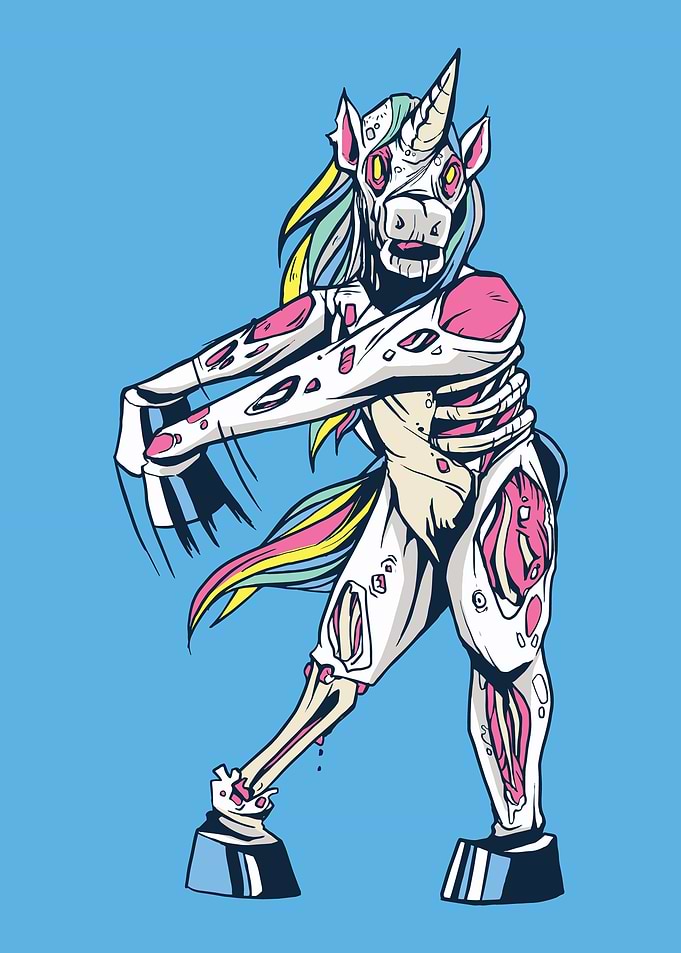 creepy Unicorn