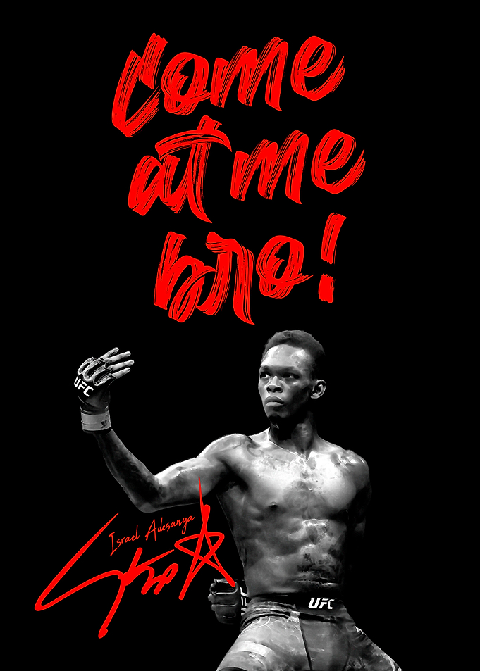 UFC MMA Israel Adesanya