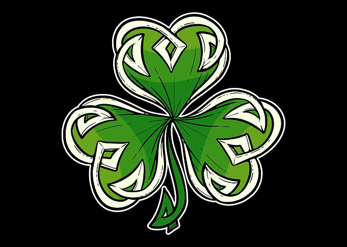 Clover Silver Irish Gift