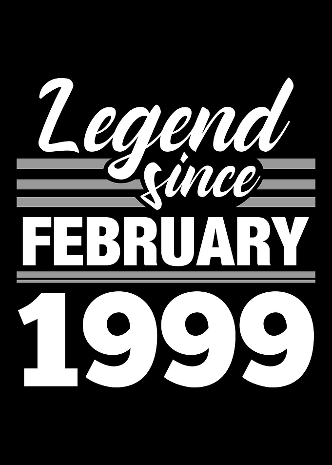 Legend Since February 1999