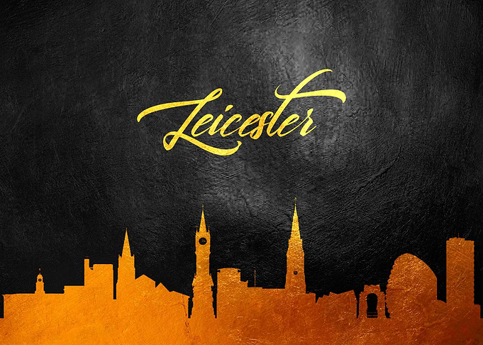 Leicester England Skyline