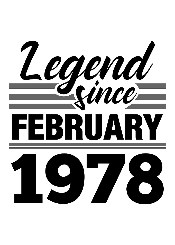 Legend Since February 1978
