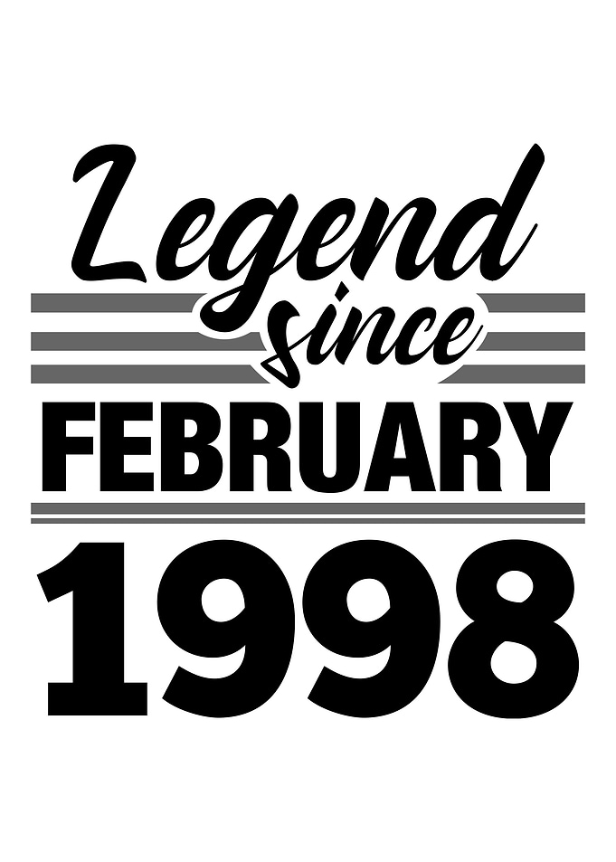 Legend Since February 1998