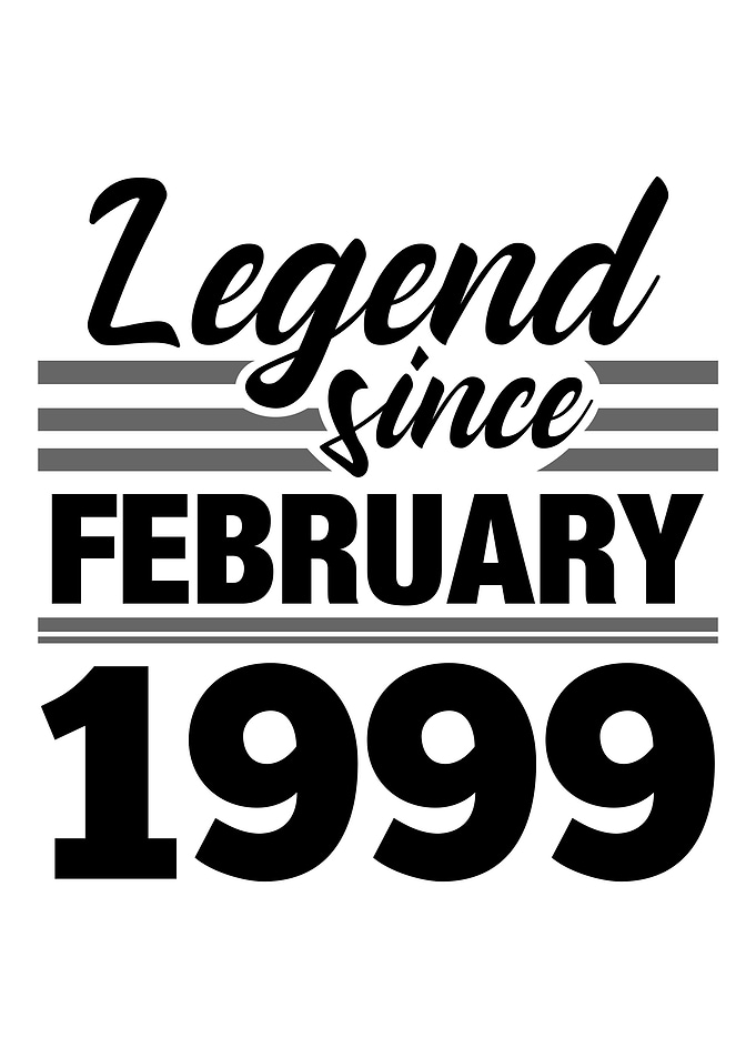 Legend Since February 1999