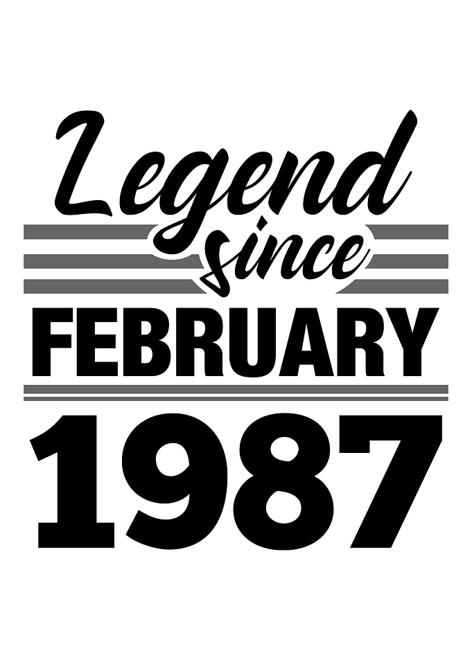 Legend Since February 1987