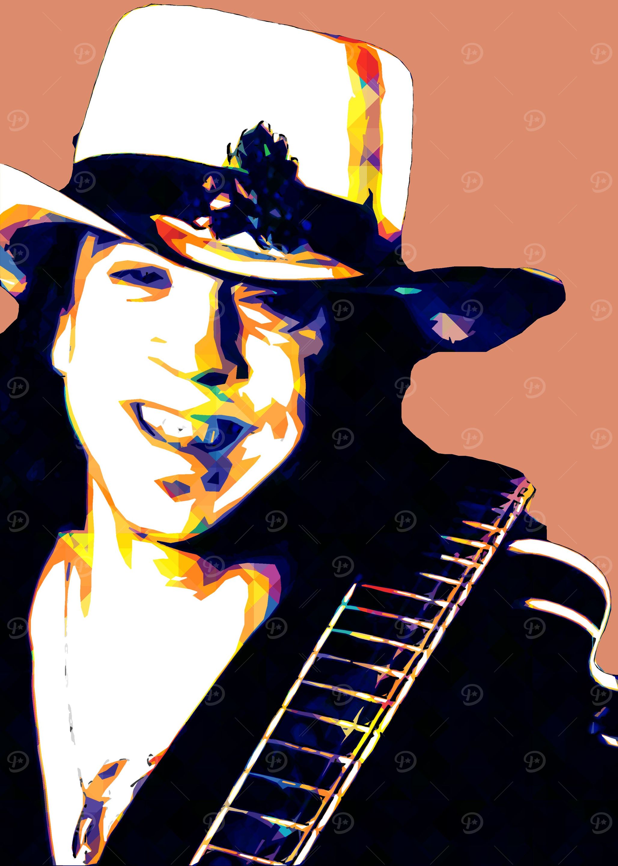 Stevie Ray Vaughan Rock 13